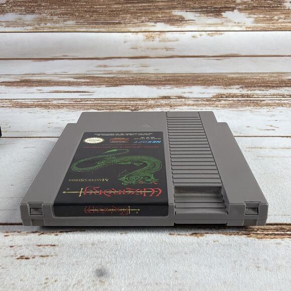 Wizardry (NES, 1990) Cartridge Only Cleaned Tested w/ Gameplay Hints on Label - Picture 3 of 3